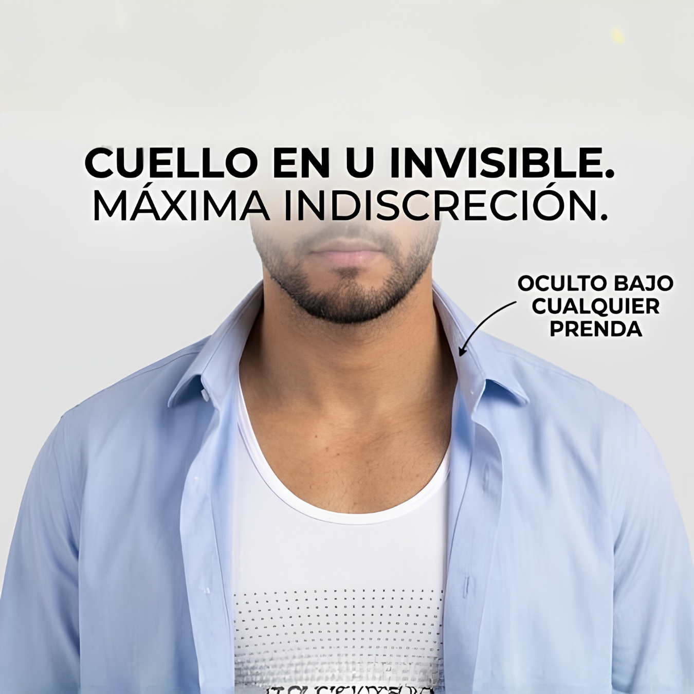 DALURO® Camiseta Reductora e Invisible - Cuello en U